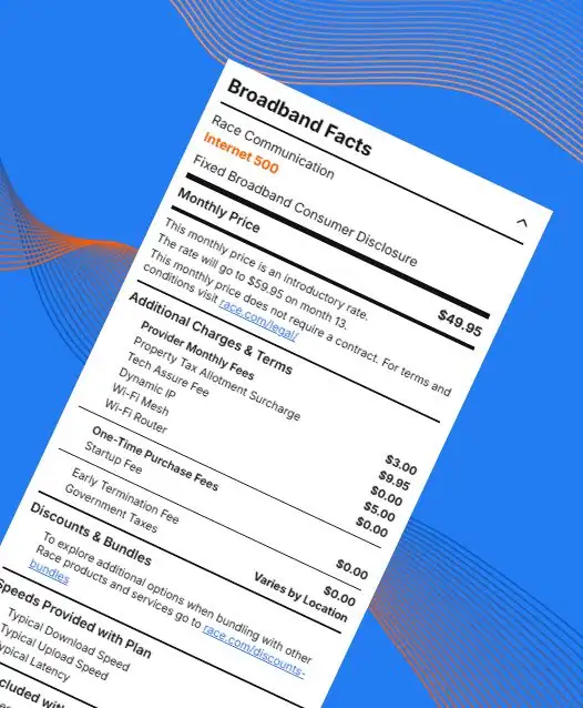 Race Communications Launches “Internet 500” Plan