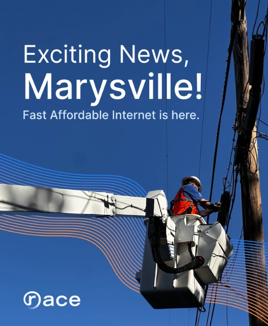 Race Communications Announces Its Bringing Fiber Internet to Marysville