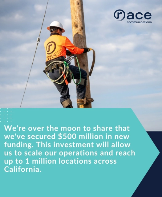Race Communications Announces New Capital Raise to Accelerate California Expansion